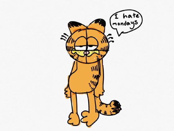 Garfield i have mondays picture