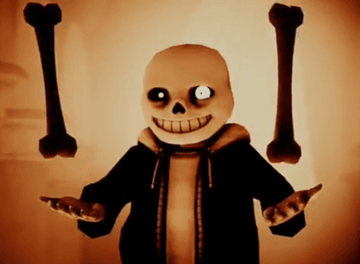 OMG ITS SANS FROM UNDERTALE 1 REMIX