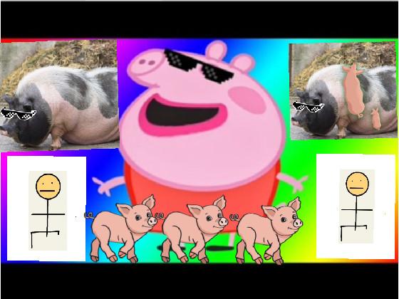 we will rock you Peppa pig