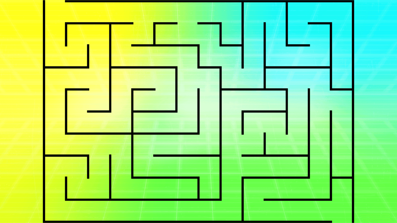 Robot Maze game