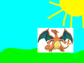 talk with charizard outside!