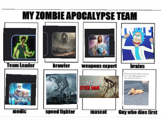 My Zombie Apocalypse Team 3