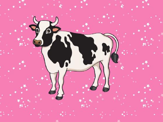 a cow singing