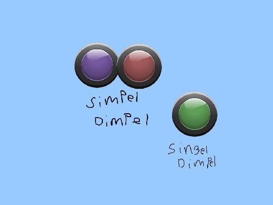simple dimple and single dimple fidget’s