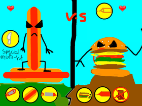 Sawsage vs Hamburger
