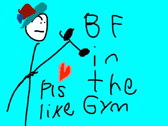 BF in the gym clicker 1