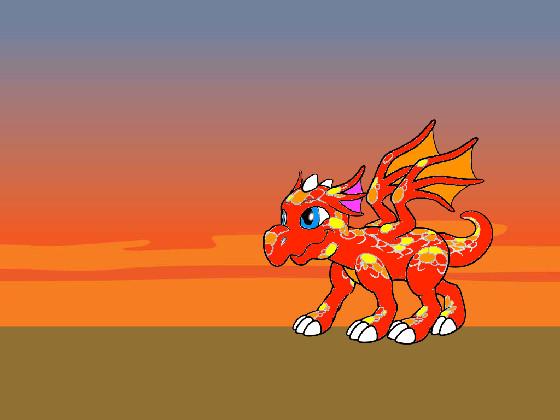fire dragon (this was a random project)