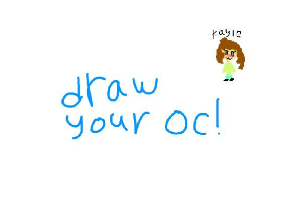 draw your oc!
