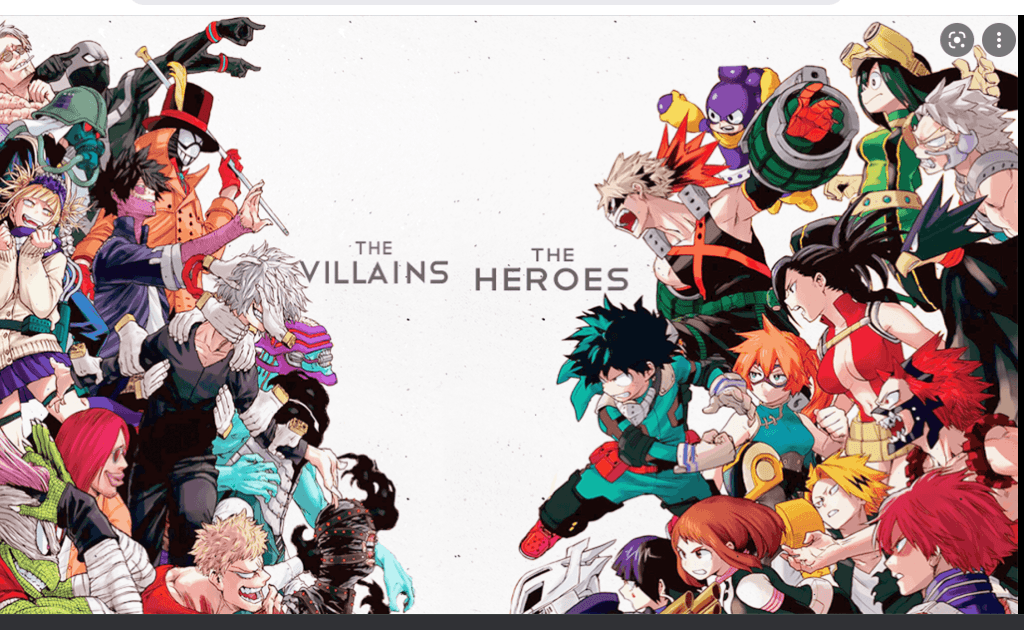 hero vs villains