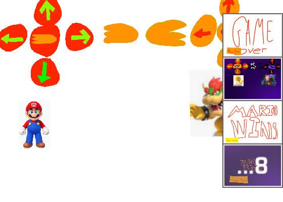 mario bowser fight 1