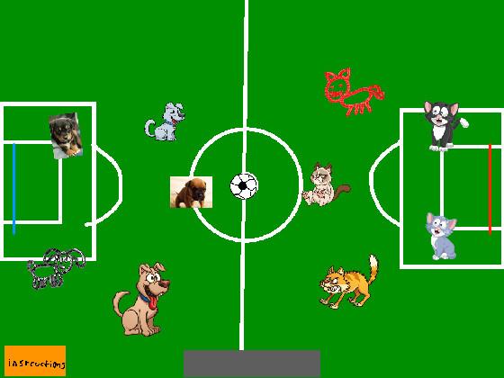 Cats versus dogs soccer