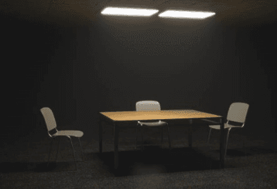 Add your oc to the interrogation room 1