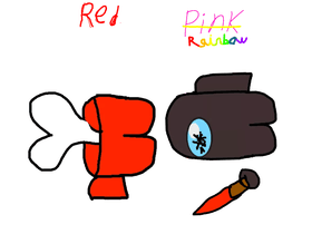 red vs rainbow
