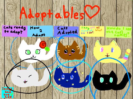 Adoptables♡ 1 1 1 1 1