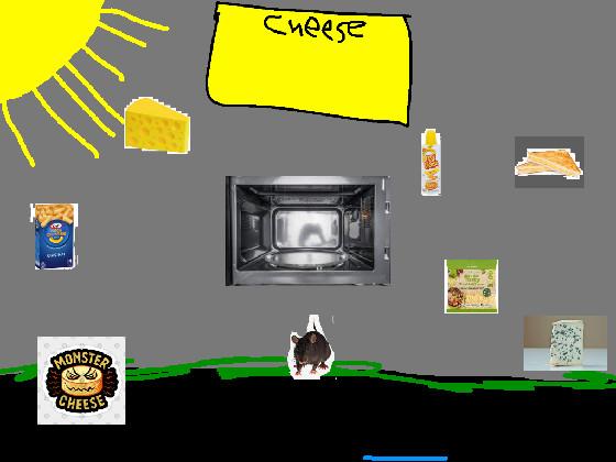 rat eating "cheese" game