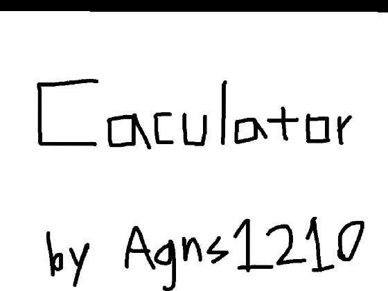 Calculator TY Agns1210