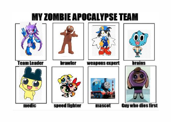 My Zombie Apocalypse Team 1 1