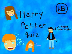Harry Potter quiz! (Game-learn)