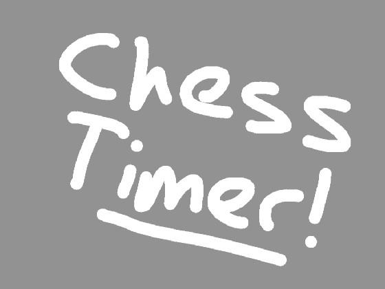 Chess Timer (for real chess)