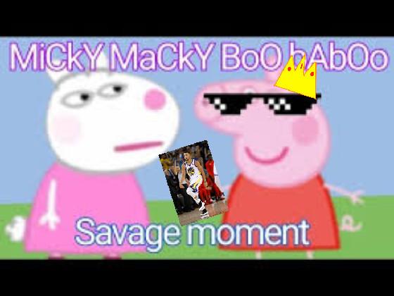 Peppa Pig Miki Maki Boo Ba Boo Song HILARIOUS queen