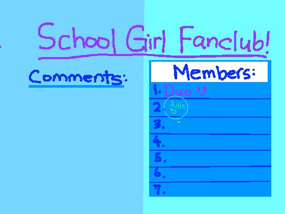 School Girl Fanclub 1