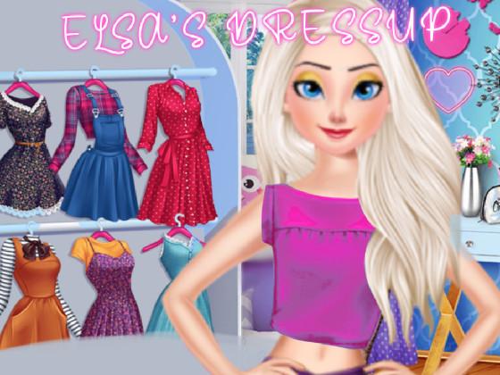 Elsa's Dress Up 1