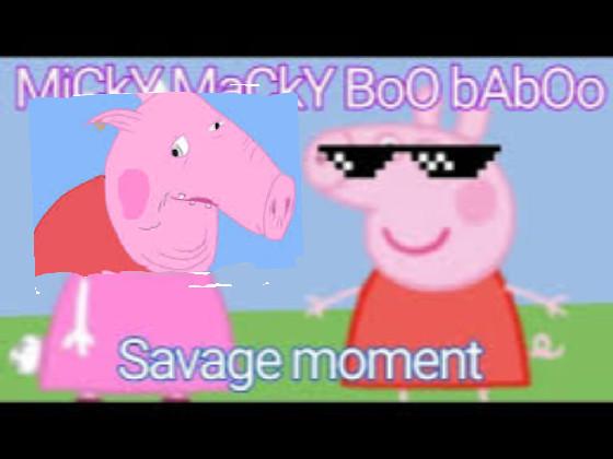 Peppa Pig Miki Maki Boo Ba Boo lol 1