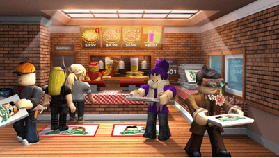 Work at at Pizza Place - ROBLOX 1