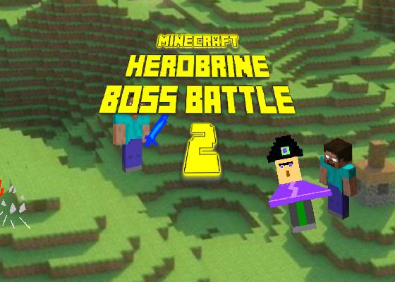 minecraft herobrine boss battle (pls like) 1 1