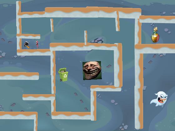 Scary Maze Game troll face 1 1