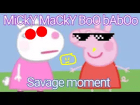 Peppa Pig Miki Maki Boo Ba Boo