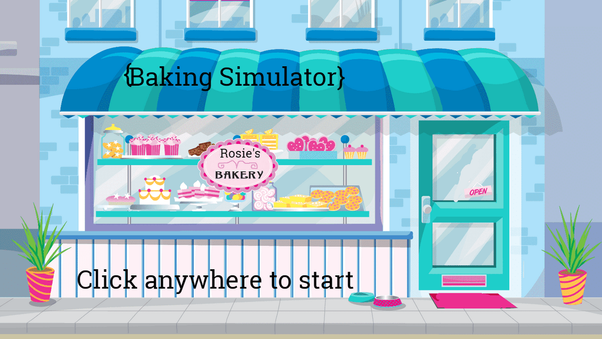 Baking simulator