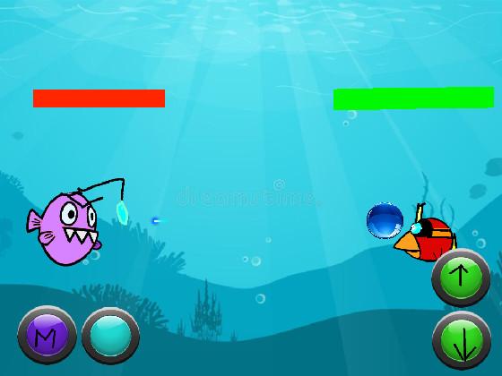 boss fight mutant fish vs chip underwater battle ep2