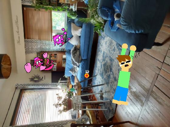 add your oc in my flipped living room  1 1 1