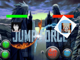 Jump Force Sasuke vs Naruto