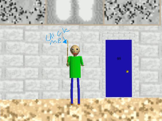 baldi but i put textures on the project