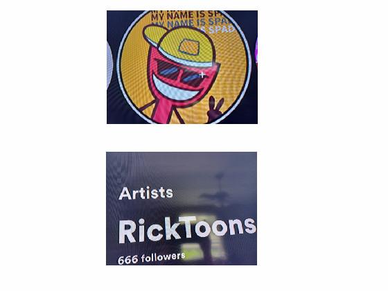 ricktoons spotify 666 follows