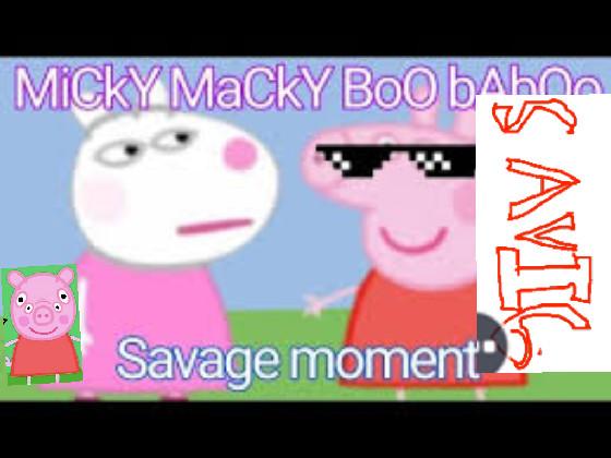 Peppa Pig Miki Maki Boo Ba Boo Song 