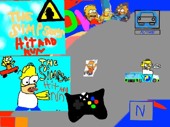 the Simpsons hit and run