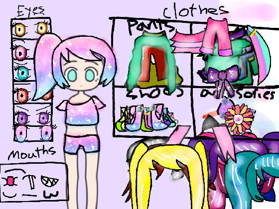 anime girl dress up (do not copy and be careful with the goat virus) 1 1