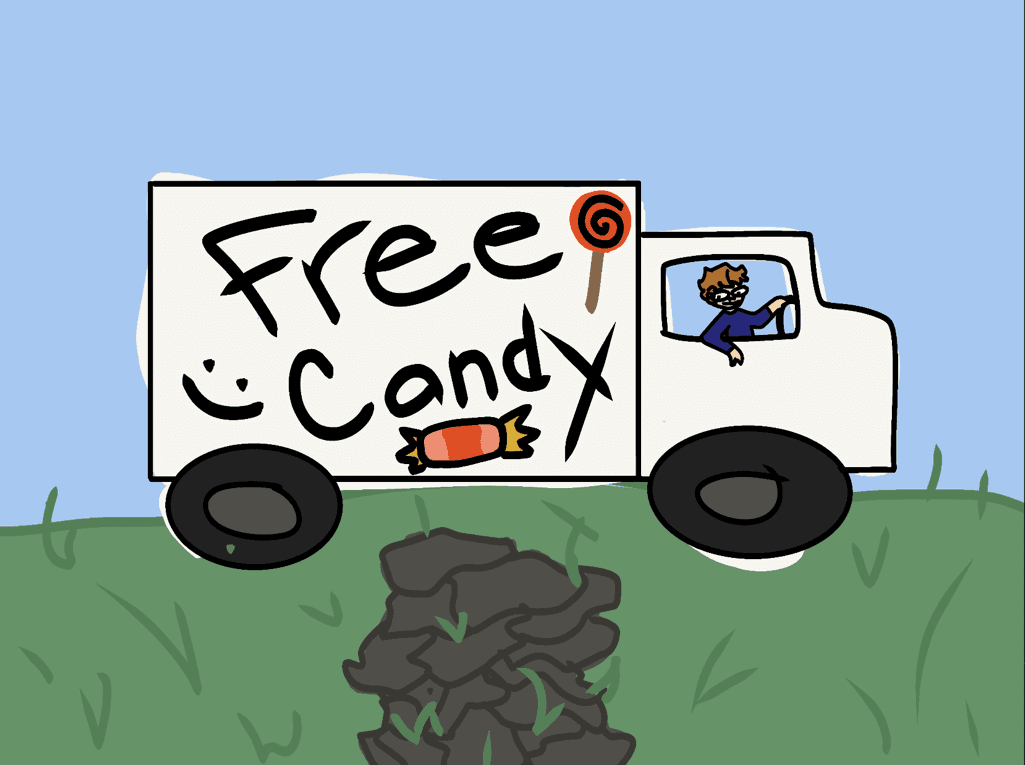 Add Urself to the candy van ;))) 1 1 1