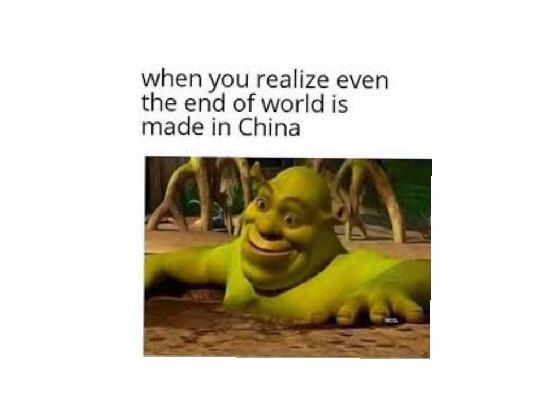 End of china meme