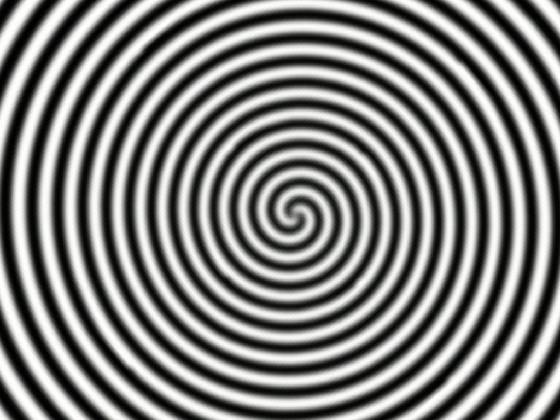 Hypnotizing wheel