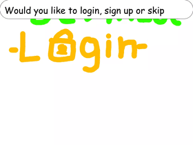 Login for New Users