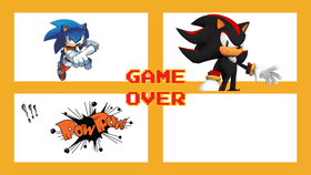 Sonic vs Shadow comic