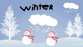 Create a Winter Scene