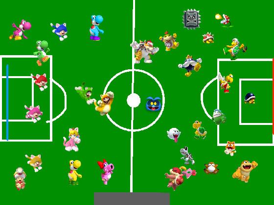 2-Player Soccer 3D World Mario addition 1 1 1
