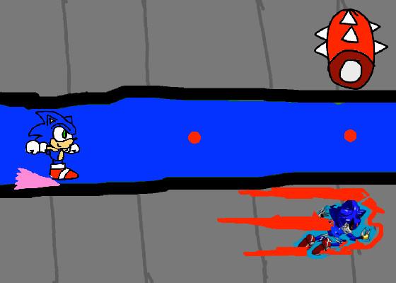 Sonic Dash Sonic vs Metal Sonic