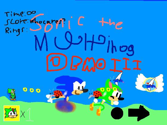 Sonic The Multihog DEMO III