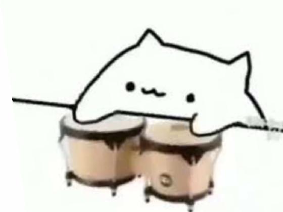 Bongo Cat Meme yay 1 1 1